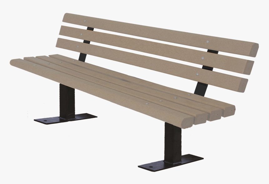 Dog Park Trail Bench With Back - Dog Park Benches, HD Png Download, Free Download