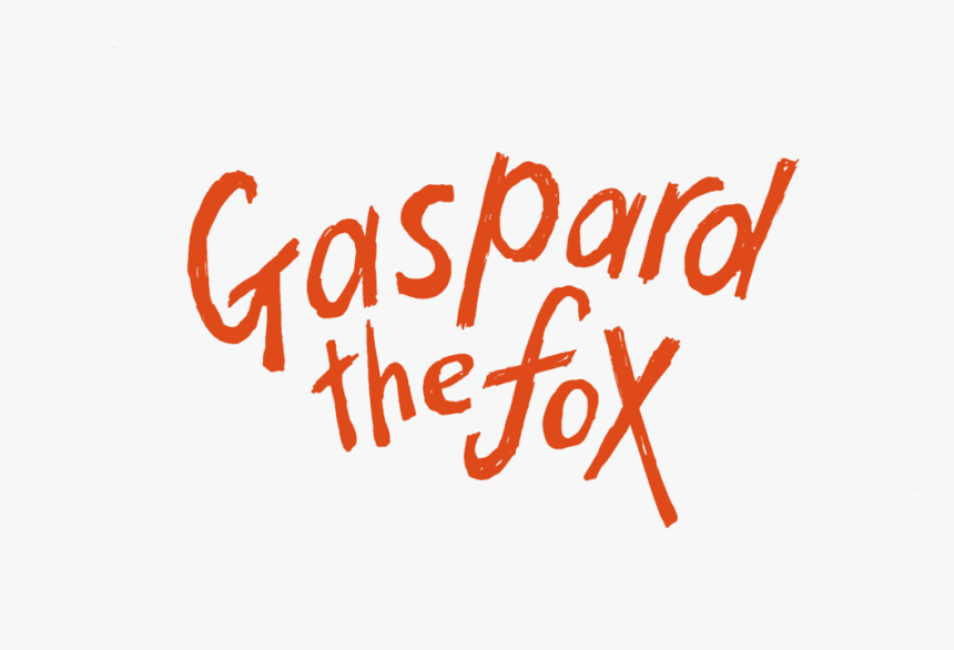 Gaspard The Fox-font Title Png - Calligraphy, Transparent Png, Free Download