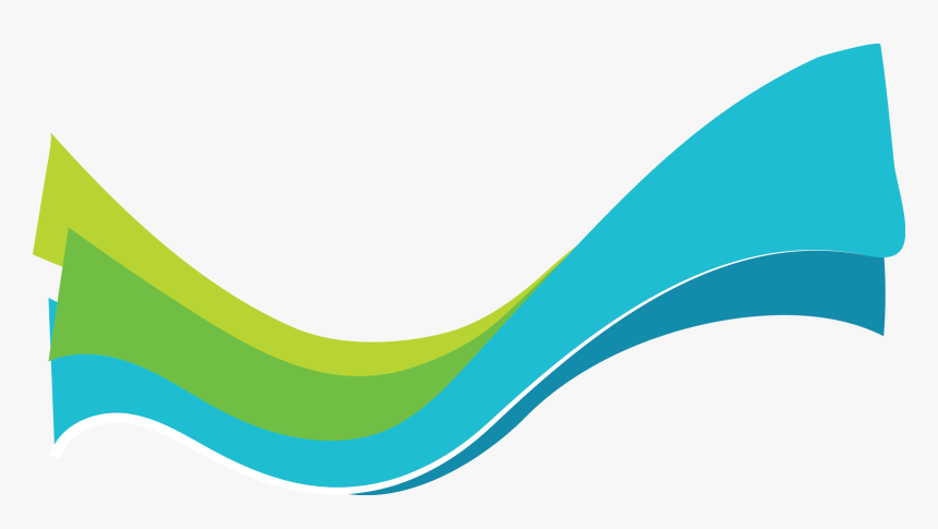 Green And Blue Waves, HD Png Download, Free Download