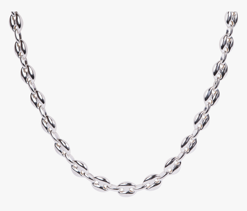 Sterling Silver Puffy Gucci Chain - Glam Purple Necklace Paparazzi, HD Png Download, Free Download