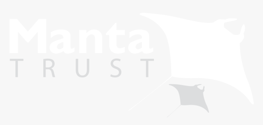 Mantalogo White 3500px - Manta Ray Trust Logo, HD Png Download, Free Download