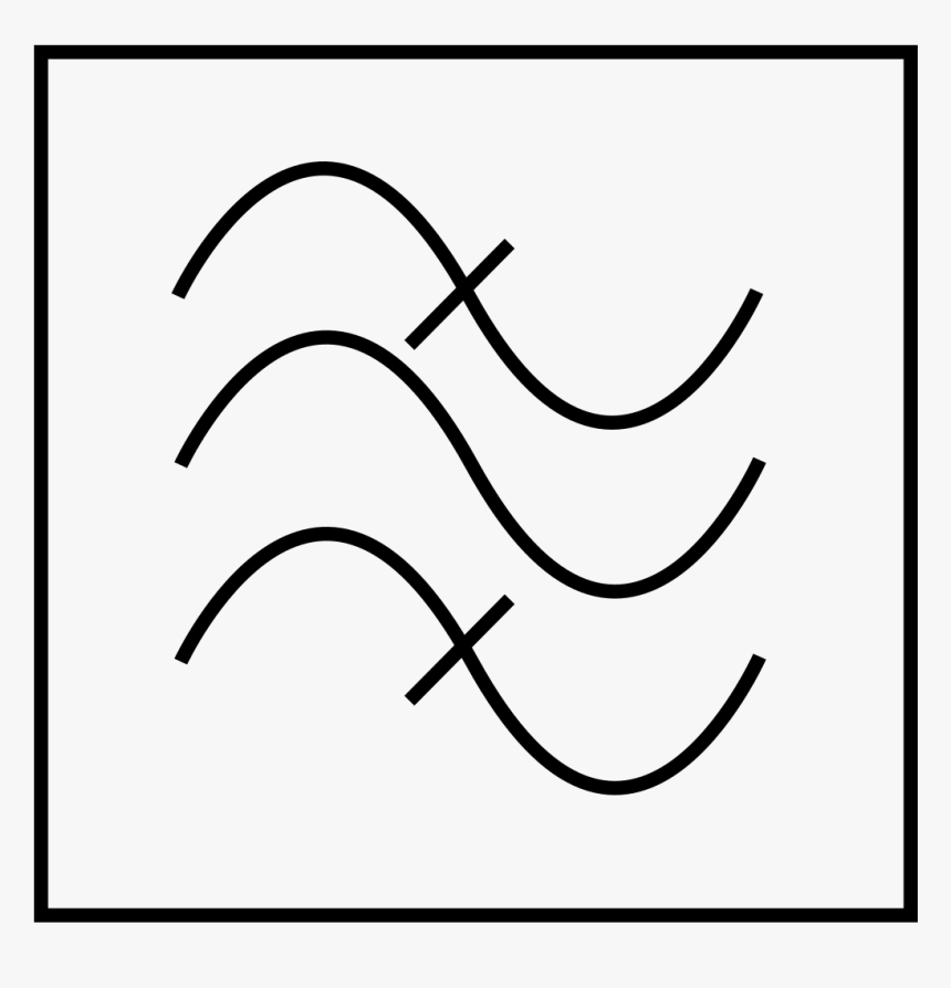 Band Pass Filter Symbol, HD Png Download, Free Download