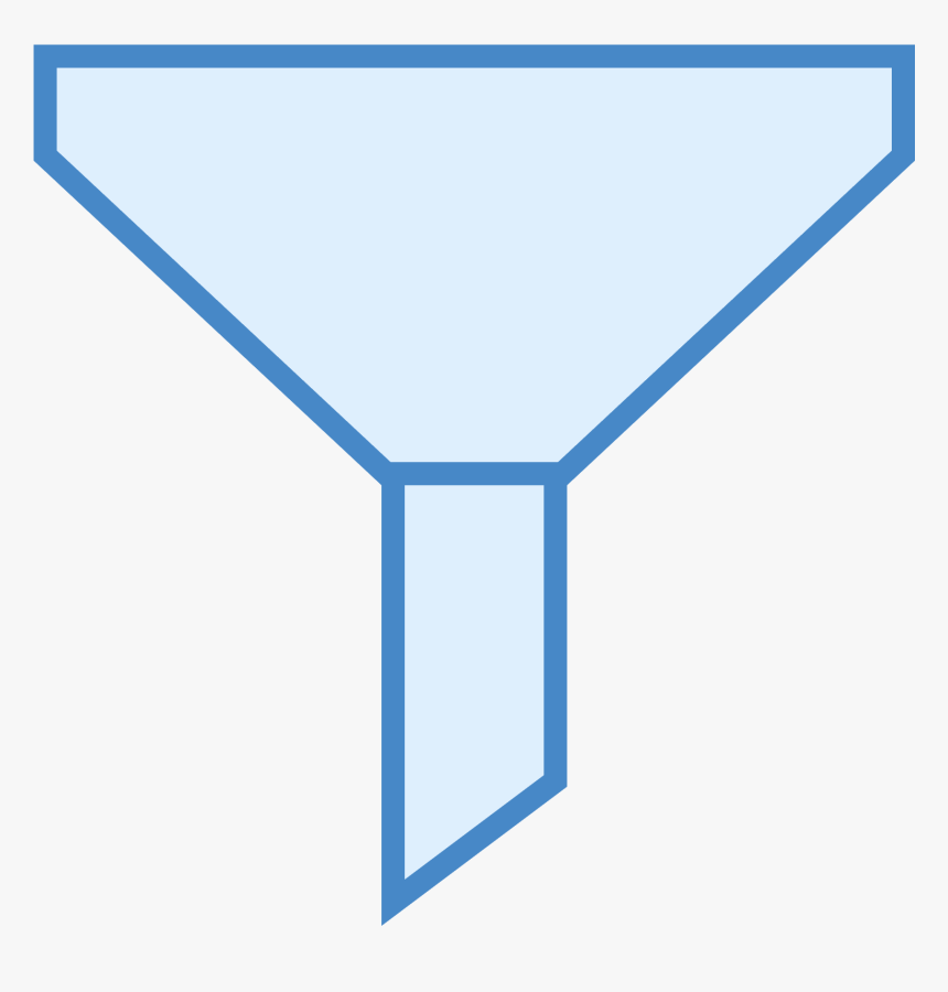 Leerer Filter Icon - Funnel Icon Ios, HD Png Download, Free Download