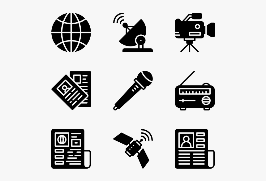 News And Media Icon, HD Png Download, Free Download