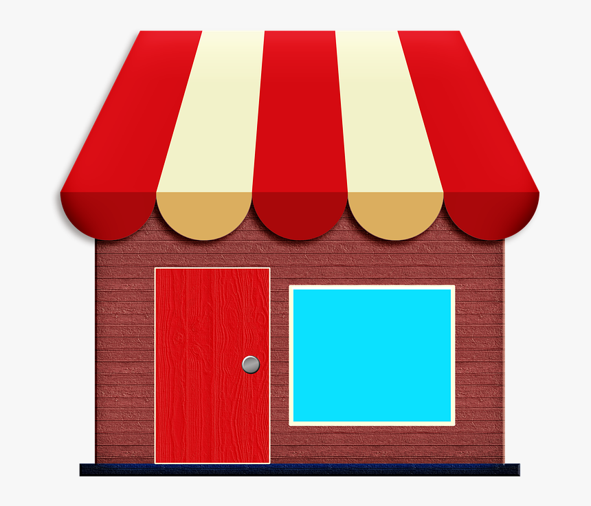 Store Icon, Awning, Exterior, Shop, Facade, Storefront - Plank, HD Png Download, Free Download