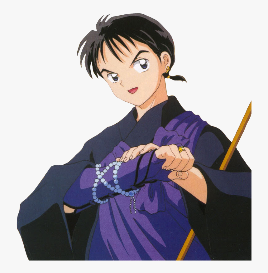 Inuyasha Miroku Png, Transparent Png, Free Download