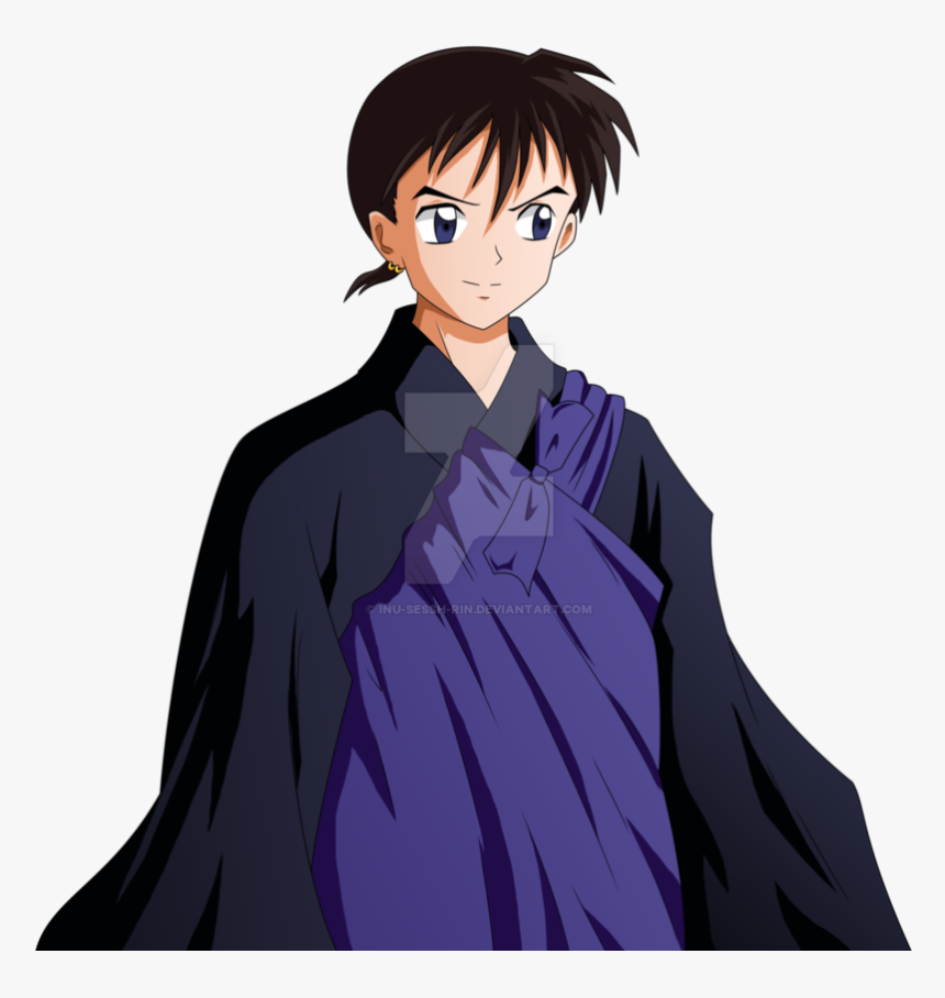 Transparent Inuyasha Png - Inuyasha Miroku Png, Png Download, Free Download