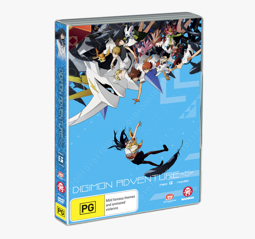 Transparent Digimon Png - Digimon Adventure Tri 6 Bluray, Png Download, Free Download