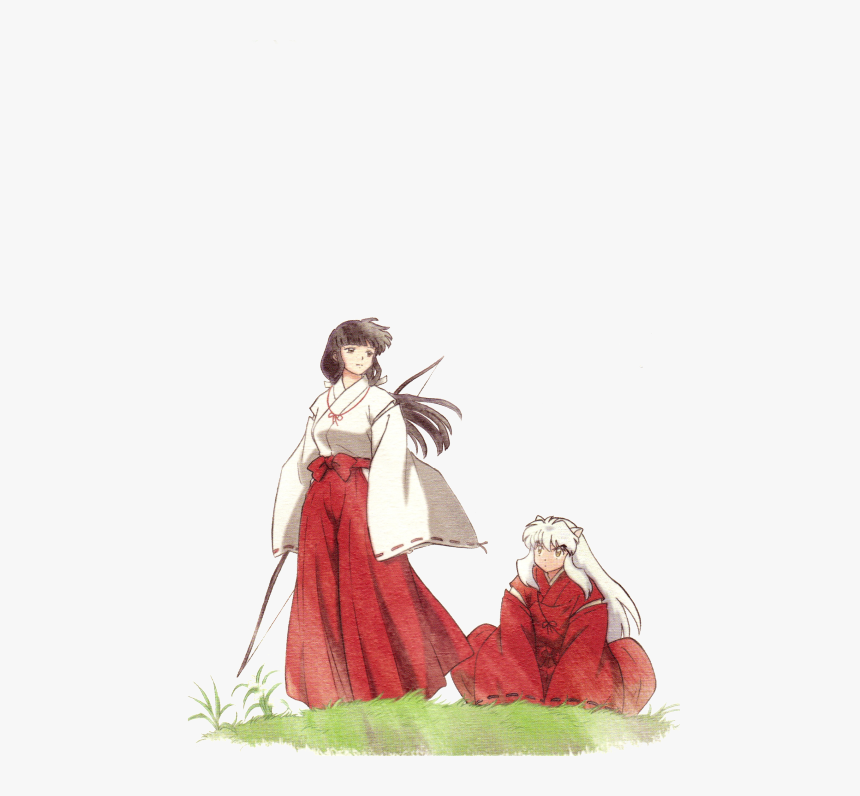 Dibujos De Inuyasha Y Kikyo, HD Png Download, Free Download