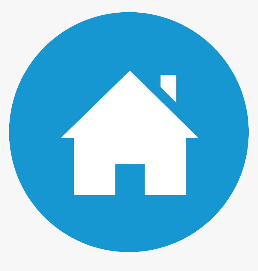 Circle Home Icon Png, Transparent Png, Free Download