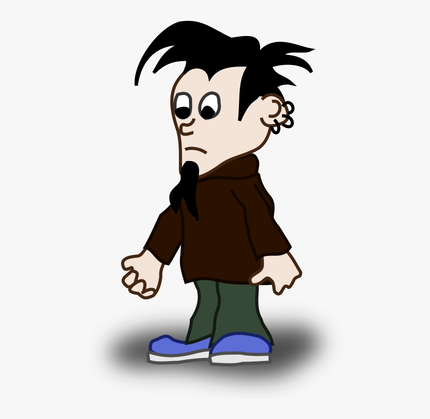 Comic Characters - Emo - Clipart Emo, HD Png Download, Free Download