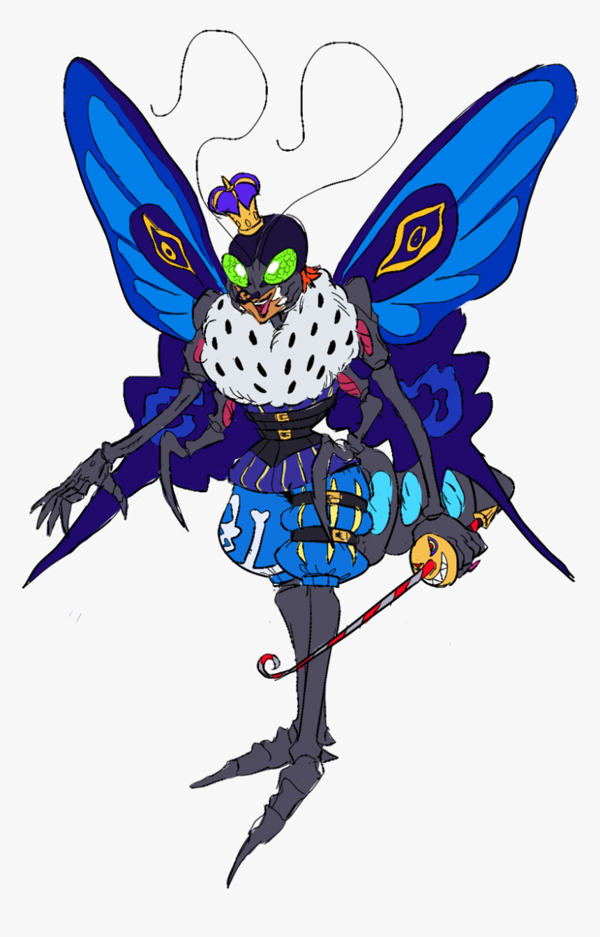 A Nobleman Insect Digimon That Is A Master In The Art - Insect Digimon, HD Png Download, Free Download