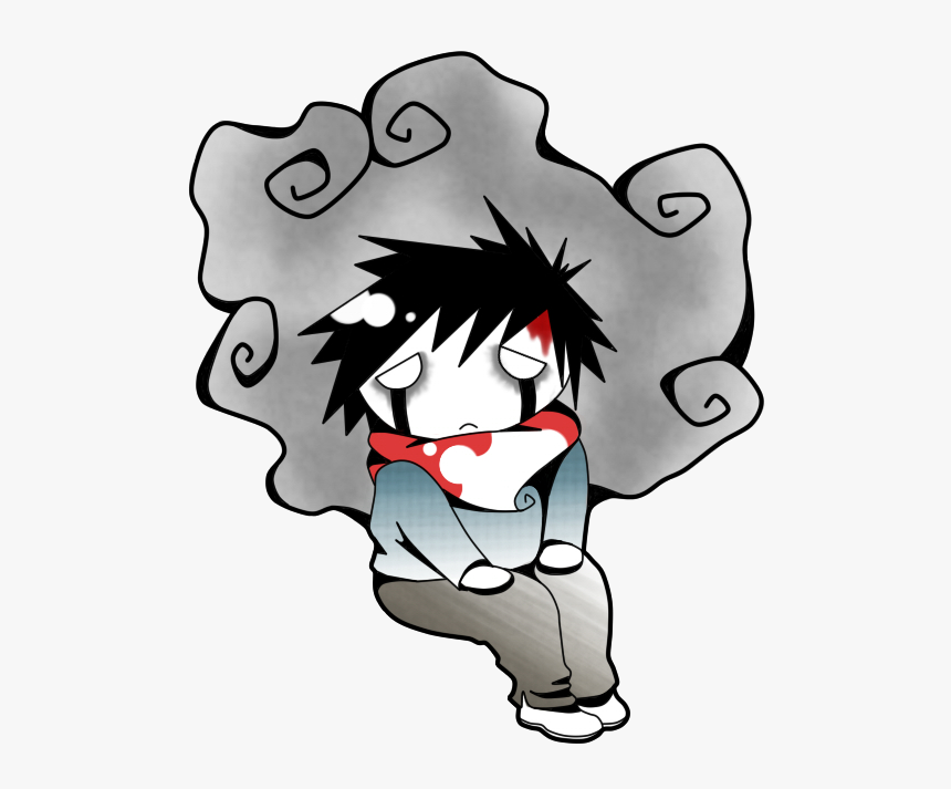 Drawing Sadness Emo Clipart , Png Download, Transparent Png - kindpng Drawing Sadness Emo Clipart , Png Download, Transparent Png - kindpng