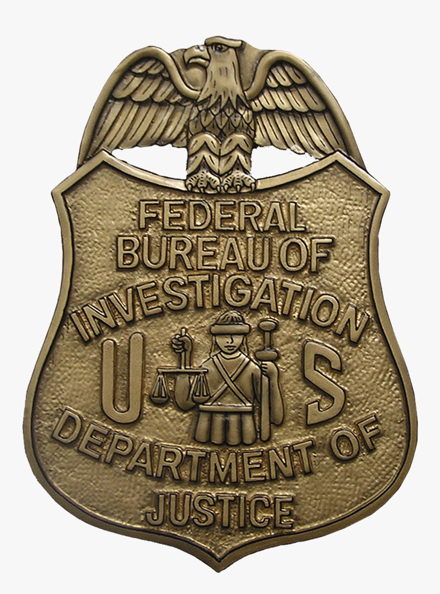 Fbi Badge Png , Png Download - Fbi Badge No Background, Transparent Png, Free Download