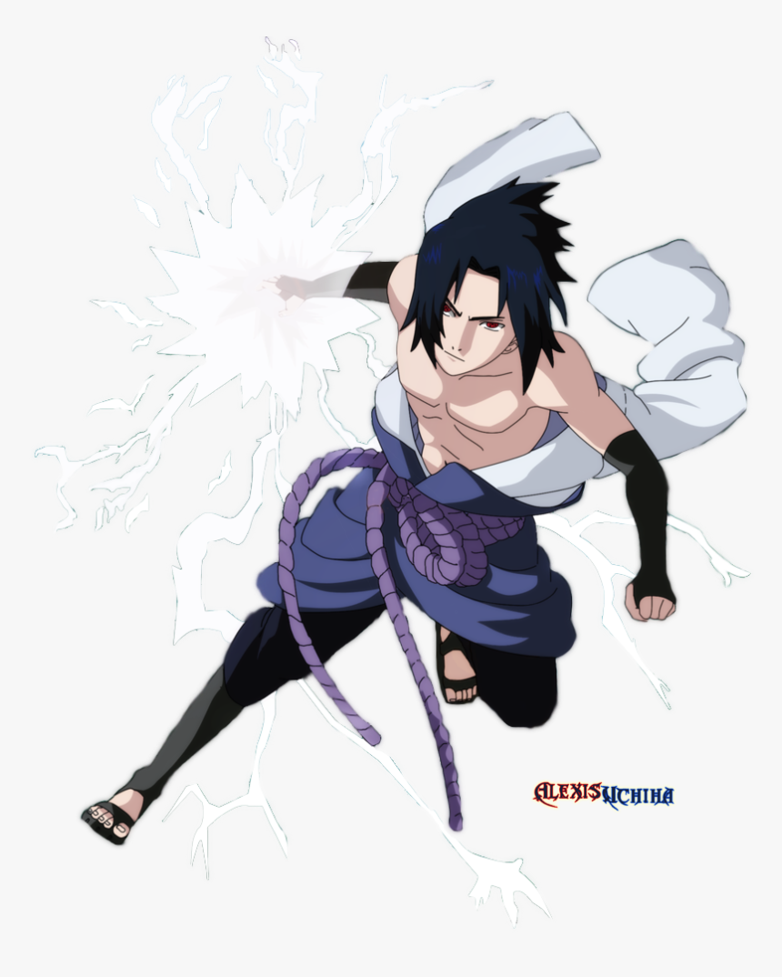 Uchiha Sasuke Png Pic - Sasuke Uchiha Chidori Png, Transparent Png, Free Download