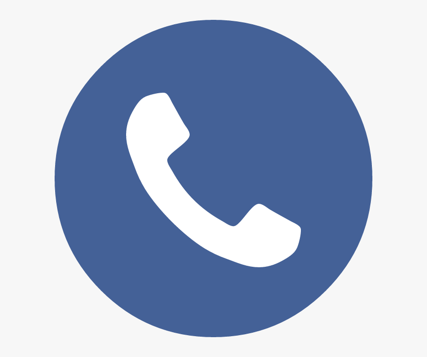 Blue And White Phone Icon, HD Png Download, Free Download