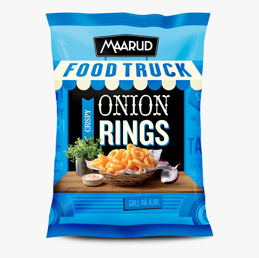 Food Truck Crispy Onion Rings - Maarud Food Truck, HD Png Download, Free Download