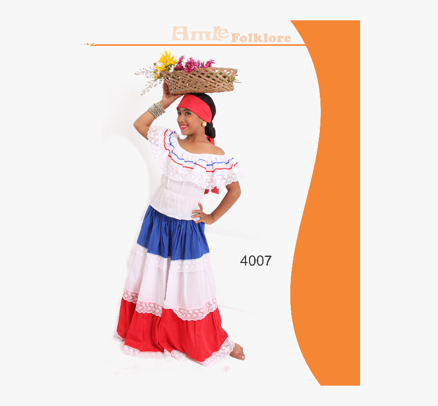 Falda Con Los Colores De La Bandera Dominicana, HD Png Download, Free Download