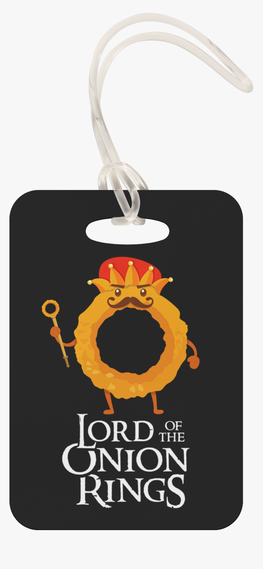 Lord Onion Rings - Metal Luggage Tag Png, Transparent Png, Free Download