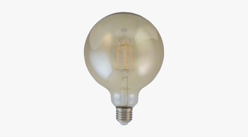 Fisense Gold Globe Basic 4w Dim 825 E27 - Incandescent Light Bulb, HD Png Download, Free Download