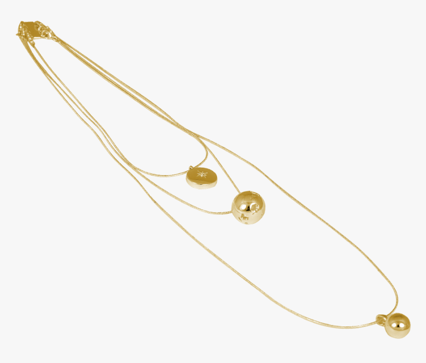 Globe Necklace Gold"
 Data Zoom="//cdn - Necklace, HD Png Download, Free Download