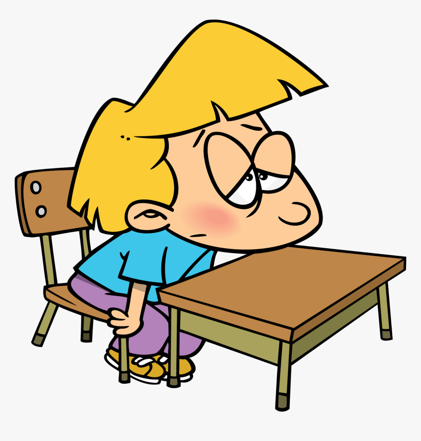 Transparent Bored Png - Student Tired Clipart, Png Download, Free Download