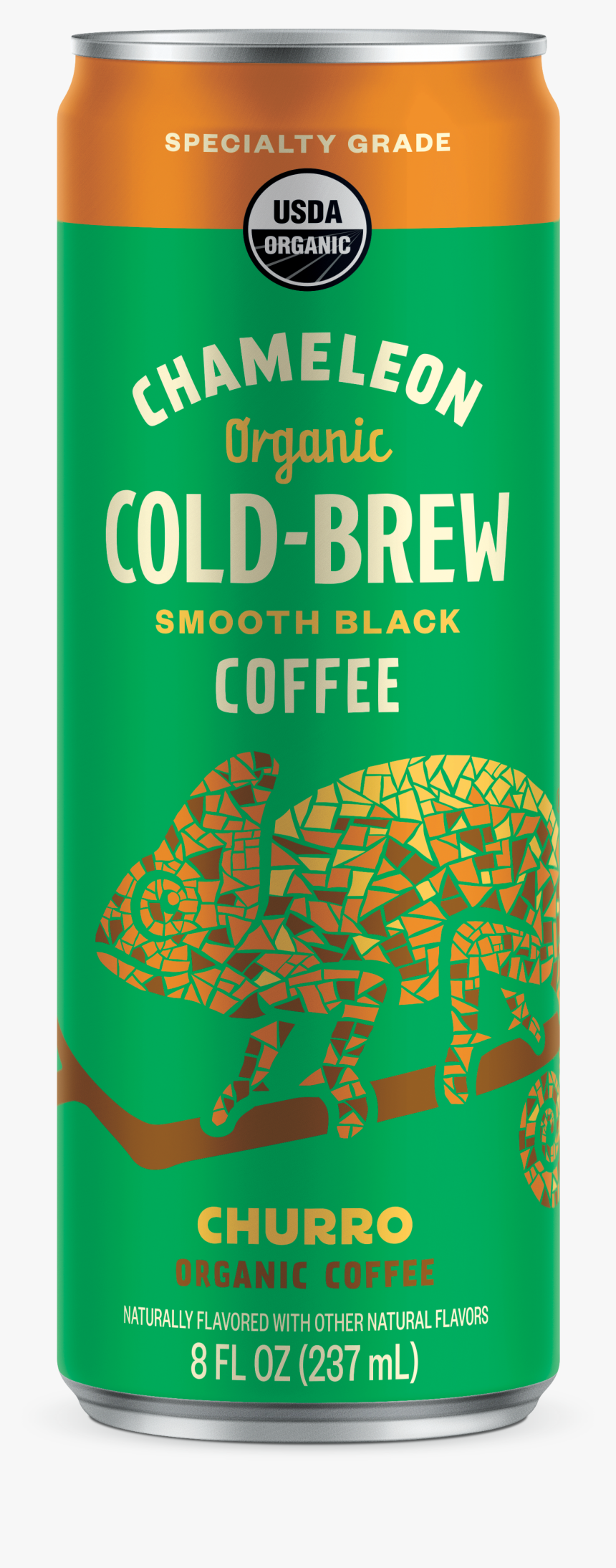 Chameleon Organic Cold Brew Smooth Black Coffee Churro, HD Png Download, Free Download