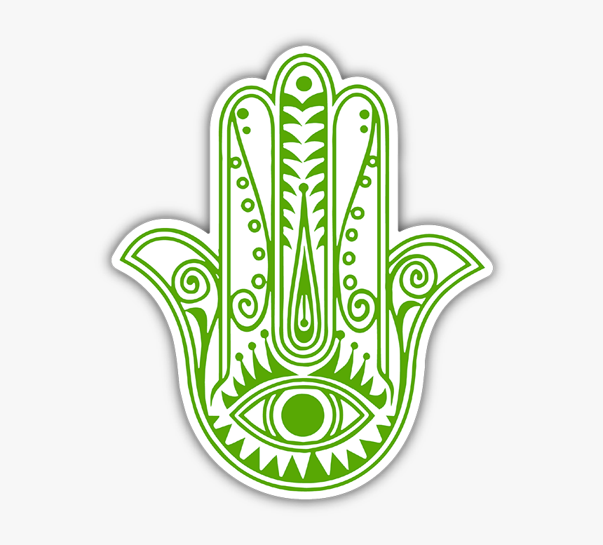 Hamsa Hand Black And White - Hamsa Hand, HD Png Download, Free Download