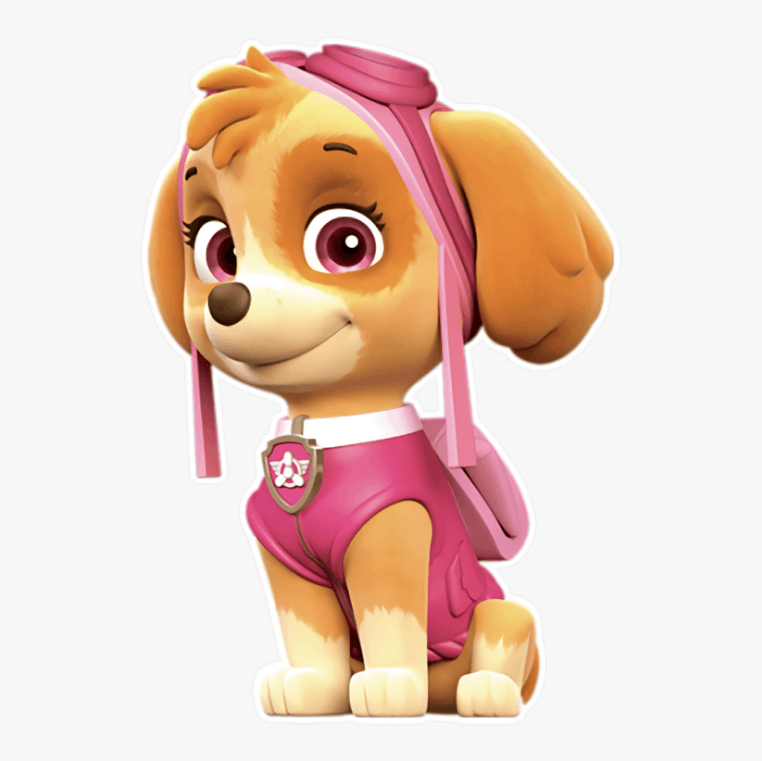 Transparent Paw Patrol Characters Png - Skye Paw Png - kindpng