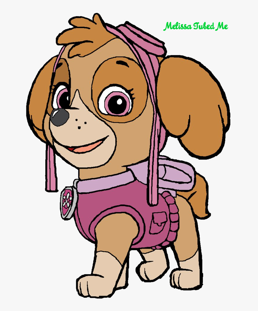 Peanut M&m Candy Characters Clipart Source - Paw Patrol Animation Skye, HD Png Download, Free Download