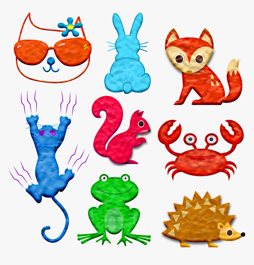 Animales Con Play Doh, HD Png Download, Free Download