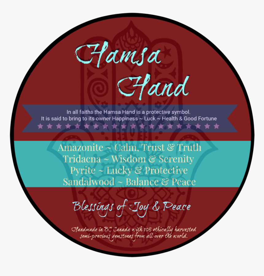 Hamsa Hand Mala - Melinda, HD Png Download, Free Download