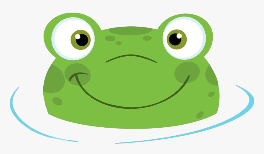 Tsum Toy Play-doh In Kitty Water Bullfrog Clipart - Cute Frog Face Clipart, HD Png Download, Free Download