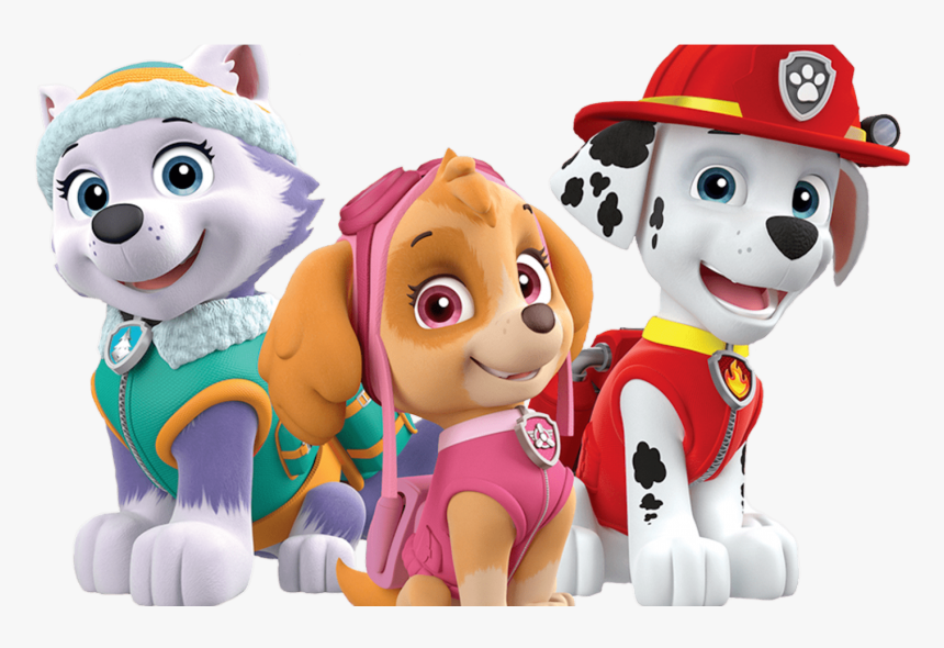 Head Clipart Paw Patrol - Skye And Marshall Paw Patrol, HD Png Download, Free Download