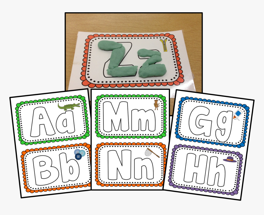 Learning The Alphabet Is Fun With These Alphabet Play, HD Png Download, Free Download