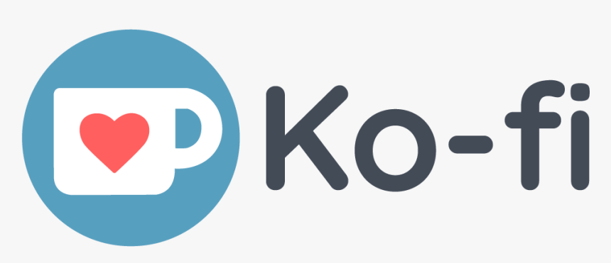 Ko-fi Logo Blue 1000px - Ko Fi Template, HD Png Download, Free Download