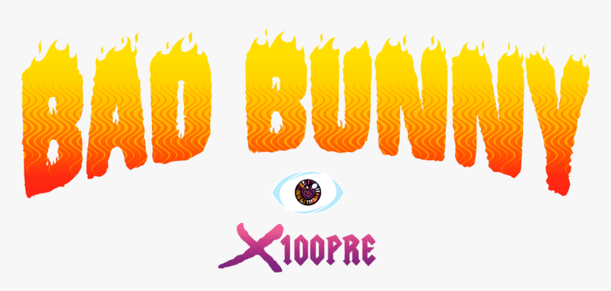 Download Bad Bunny En Chile , Png Download - Bad Bunny X100pre Logo ...