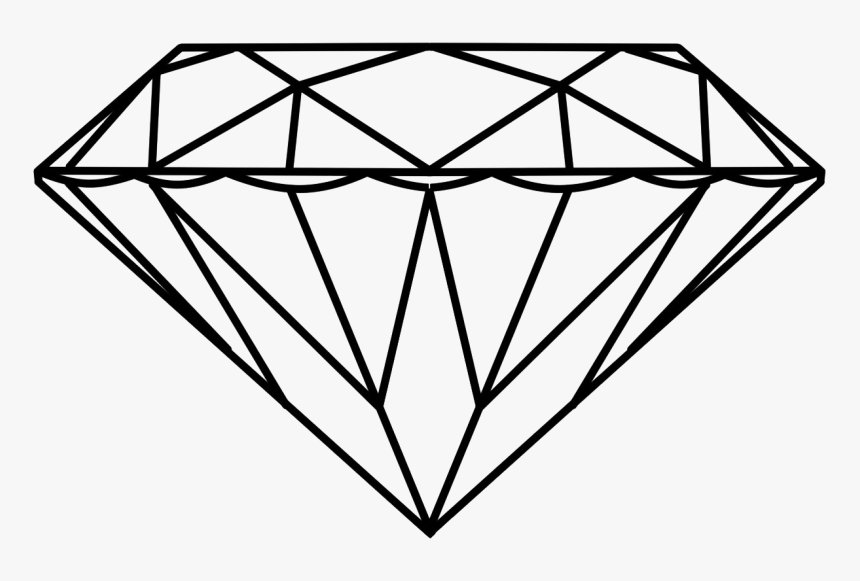 diamond outline png