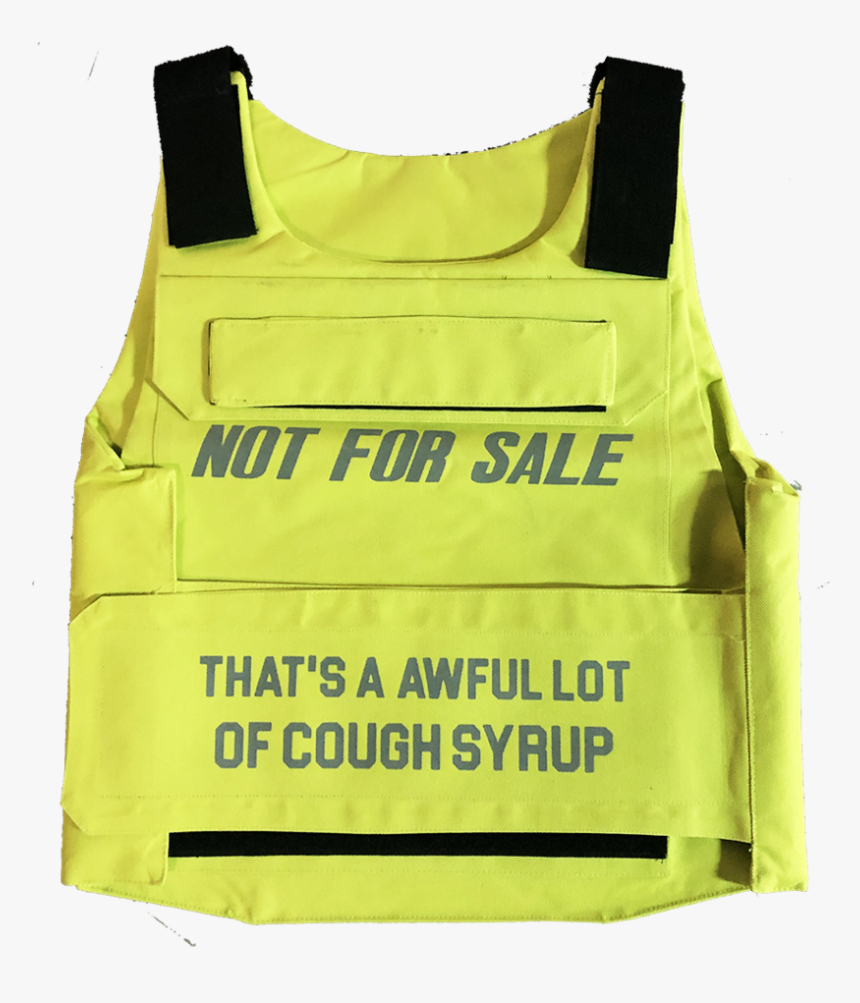 Slime Green Tactical Vest - That's An Awful Lot Of Cough Syrup Vest, HD Png Download, Free Download