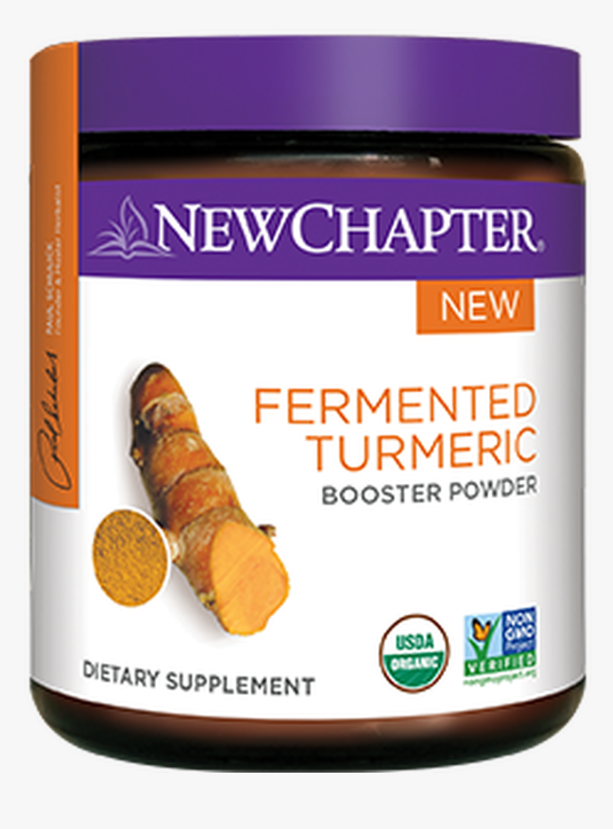 New Chapter Fermented Turmeric, HD Png Download, Free Download