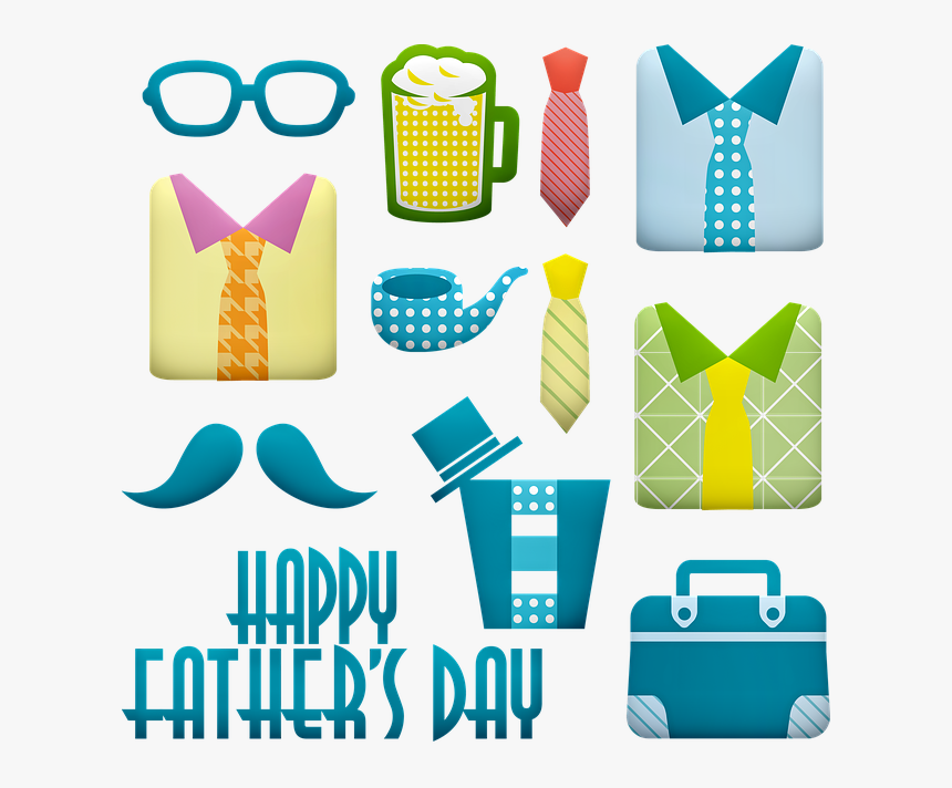 Tarjetas Con Saludos Muy Tiernos Por El Dia Del Padre - Corbatas Dia Del Padre, HD Png Download, Free Download