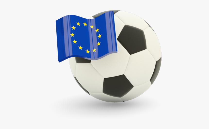 Football With Flag - Germany Flag With Football, HD Png Download, Free Download