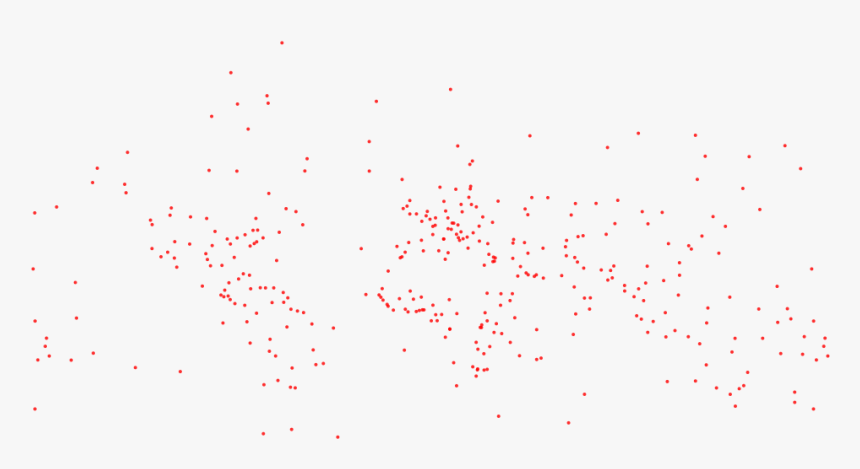 Dot To Dot World Map, HD Png Download, Free Download