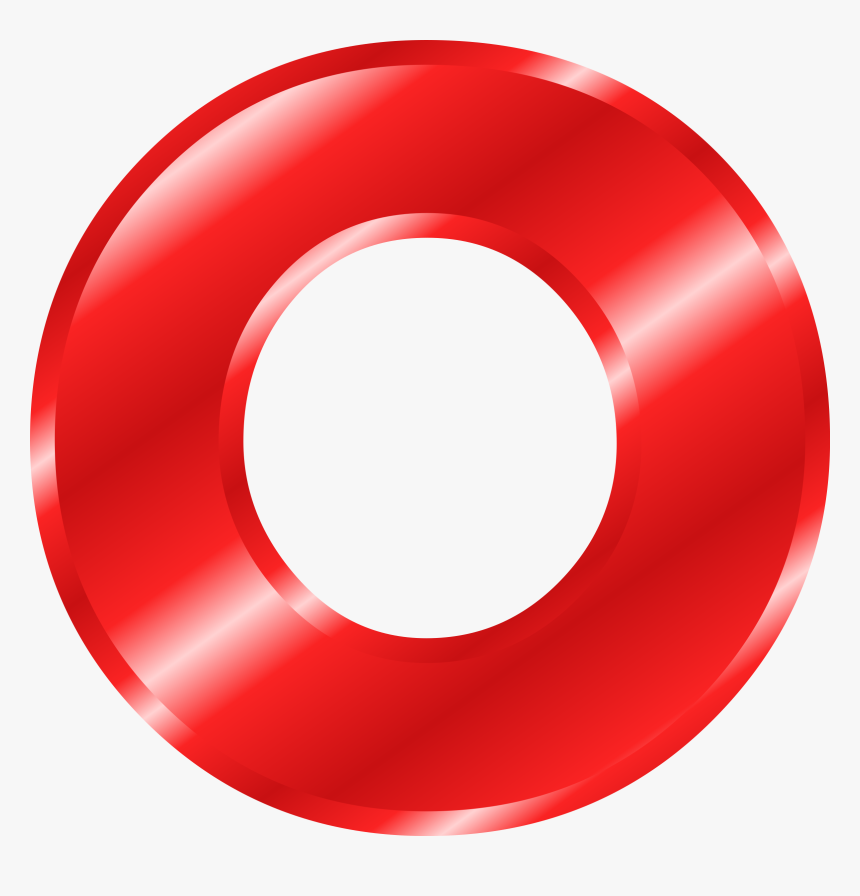 Effect Letters Alphabet Red - Letter O In Green, HD Png Download, Free Download
