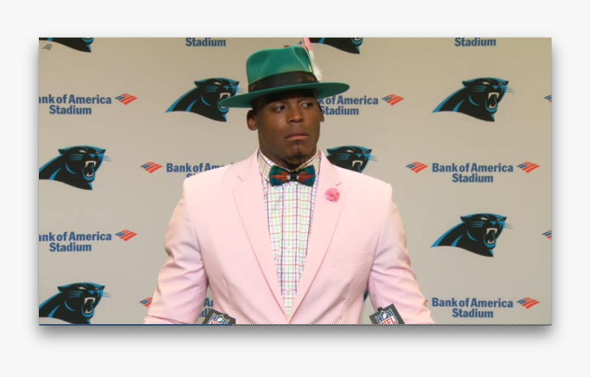 Transparent Cam Newton Png - Cam Newton Stupid Outfit, Png Download, Free Download