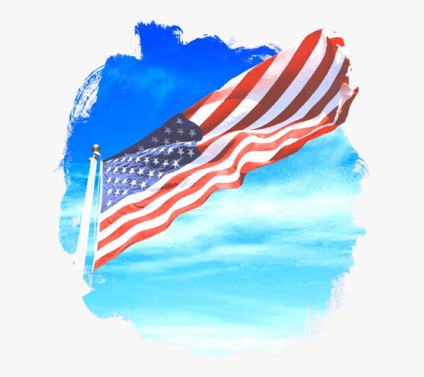 Transparent Flagpole Png - Flag Of The United States, Png Download, Free Download