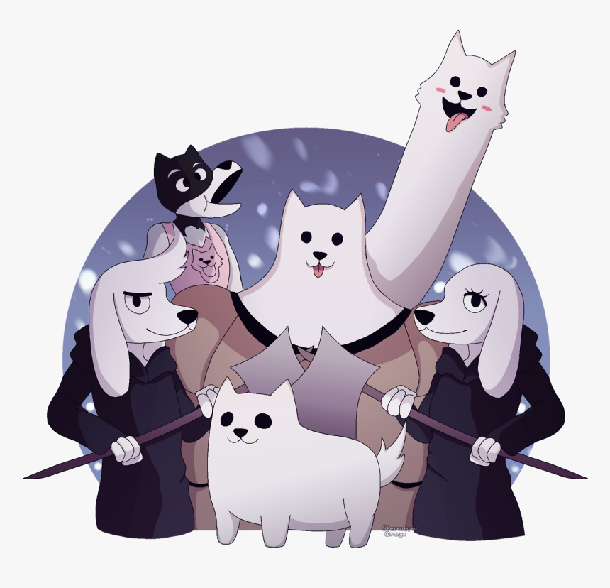 Doggo Png Undertale - Undertale Royal Guard Dogs, Transparent Png, Free Download