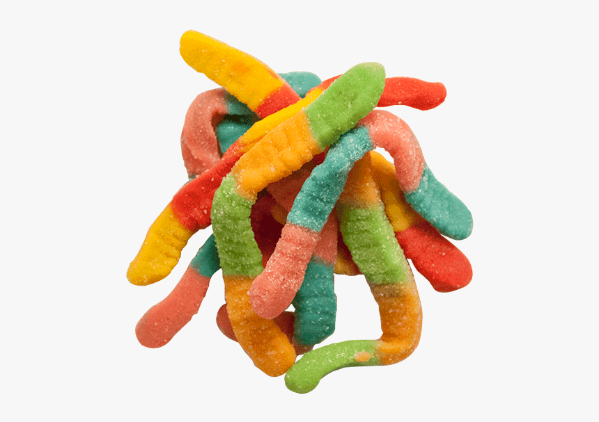 Creating Better Days Cbd Sour Gummy Worms - Gummy Worms Transparent Background, HD Png Download, Free Download