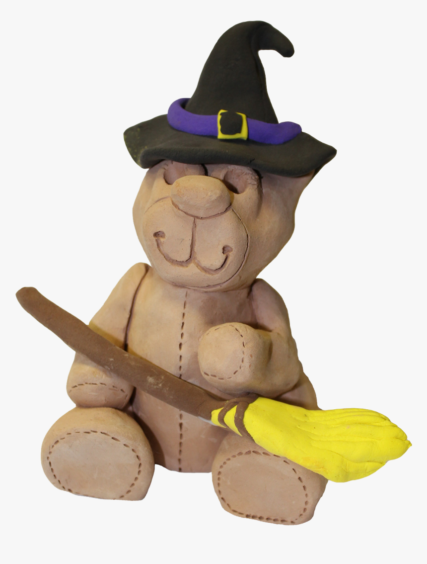 1610 Older Halloween Clay Bear, HD Png Download, Free Download