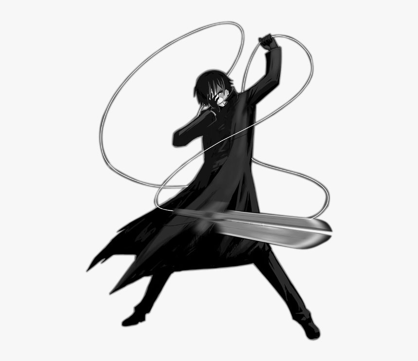 Darker Than Black Clipart Hei Darker - Darker Than Black Black Reaper Hei, HD Png Download, Free Download